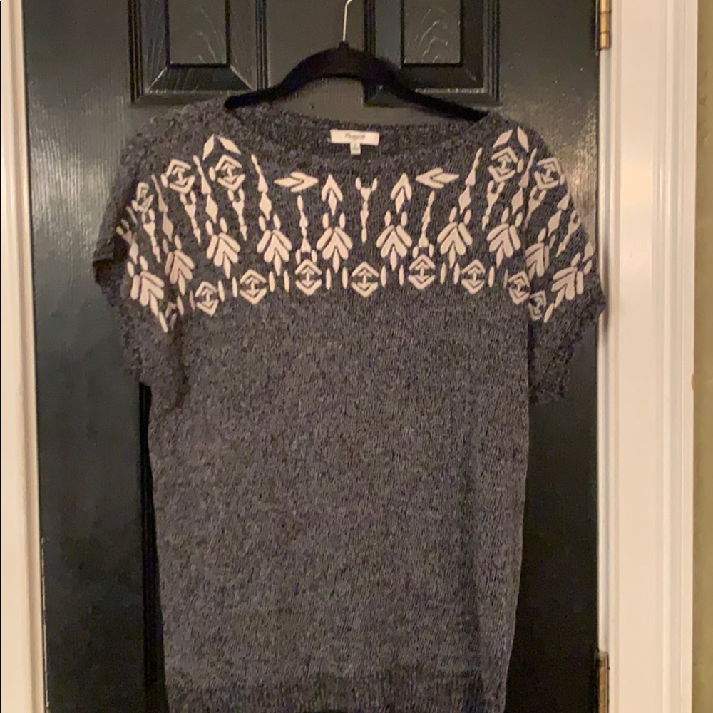 Madewell shirt sleeve sweater small